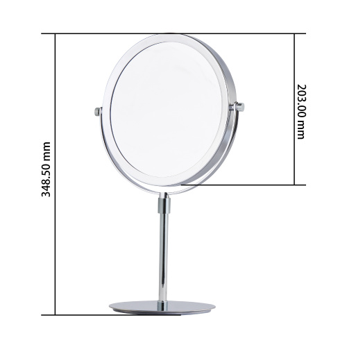 8" Double vanity mirror