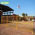 Recinzione a rete filo temporanea