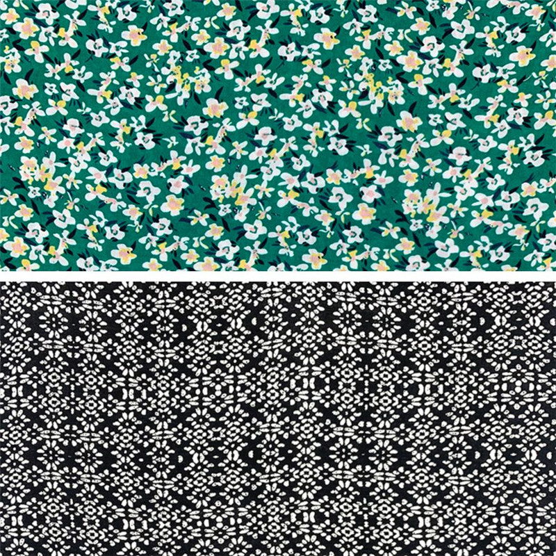 Custom 100 Rayon Print Fabrics