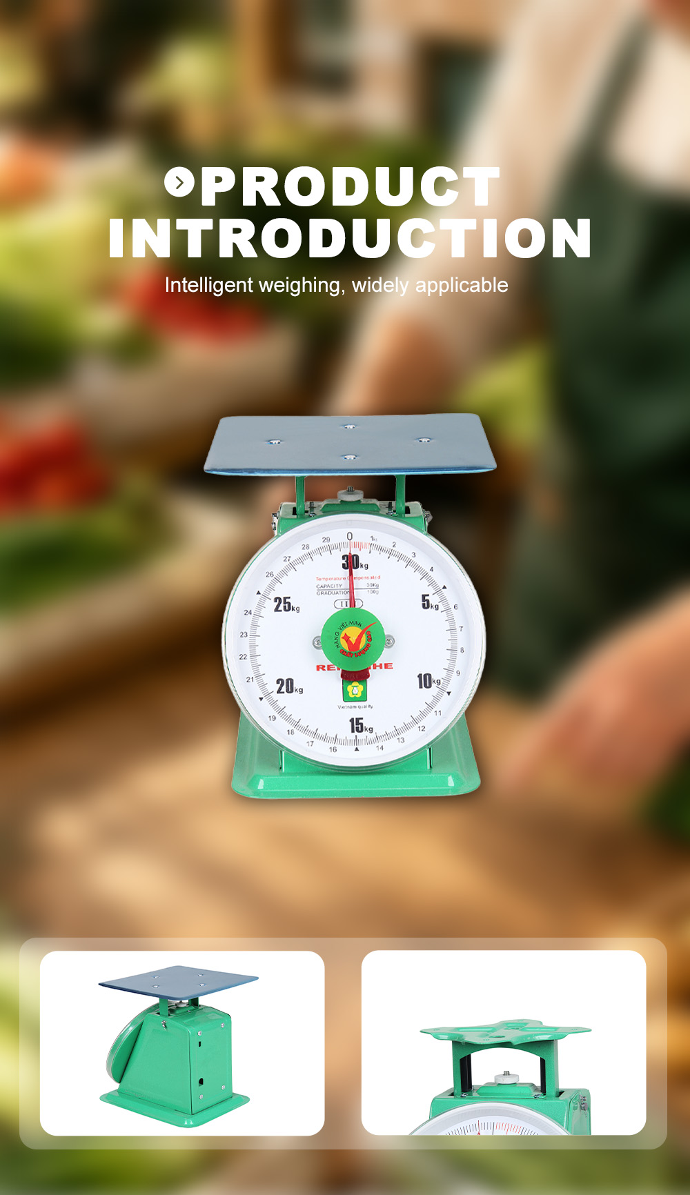 RH‑030 30Kg Scale With Stainless Flat Platform x