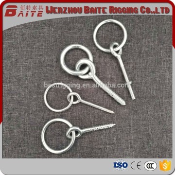 good quality Screw eye Bolt With Ring, Zinc Plated