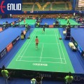 Sedia da arbitro di badminton per arbitri mobili per interni