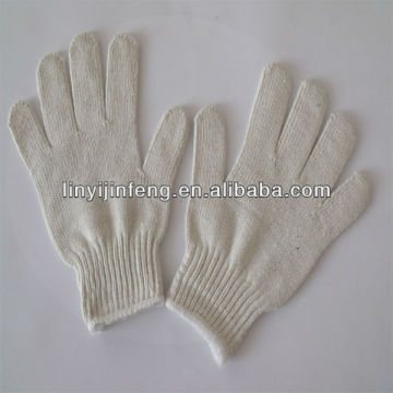 cotton seamless working gloves safety gloves 65g