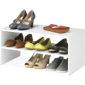 Wooden Shoes Rack modern indoor wood storage shelf 2-tier shoe racks Supplier