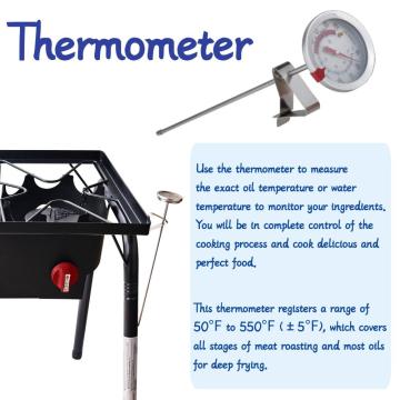 Hierro fundido Propano de alta presión Camping Camping Single Burner