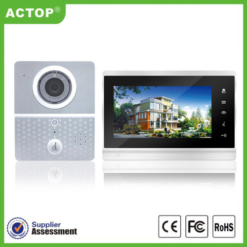 Touchscreen IP Video Multiple Intercom System