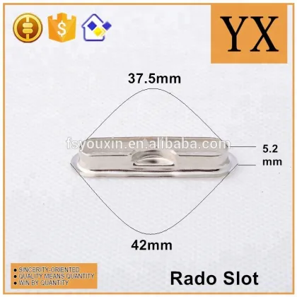 Metal Lever Arch Accessories: Machine Eyelet Rado Slot for File Folders