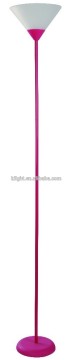 Pp plastic shade and pp plastic base floor lamp