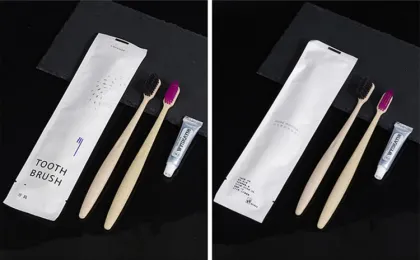 lavande hotel toothbrush Wash suit