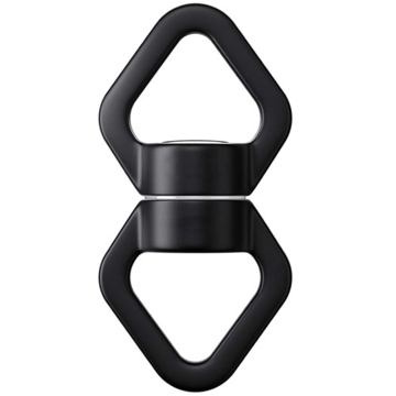 30KN Aviation Aluminum Alloy 360 Degree Swivel Swing Device Safety Carabiner for Yoga/Hammock