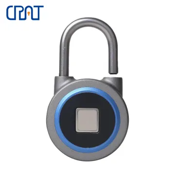 Fingerprint Padlock bluetooth round padlock