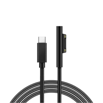 15V Type C Charger PD Charging Cable Cord For Surface Pro 3 4 5 6 magnetic interface Pro3 Pro4 Pro5 pro6 book1 Book2 GO Laptop