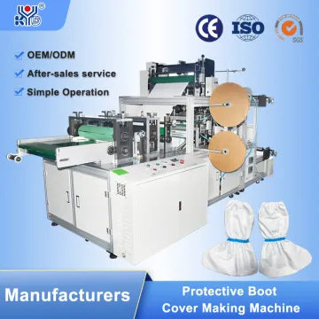 Automatic Medical Disposable Non-woven Boot Cover Making Machine