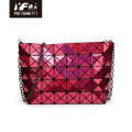 Geometrische Kettentaschen für Frauen Luxus Make-up Tasche