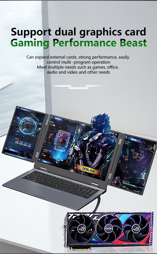 multi screen laptop