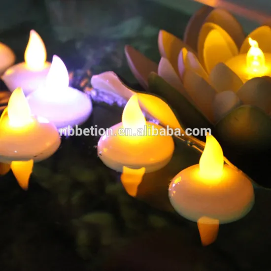 led flameless candles led floating tealight led flickering floating tealight
