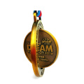 Sports Logo Metal Medals Custom Rotatable Colorful