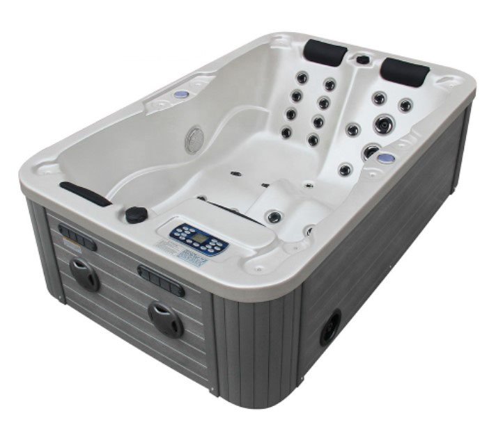 Outdoor whirlpool massage balboa hot tub