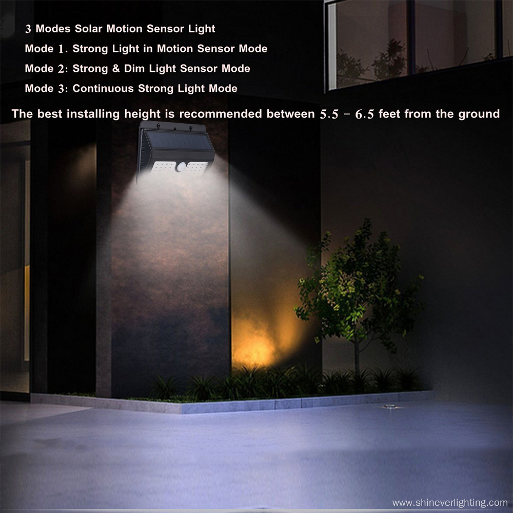 45 LED Solar Wireless Waterproof Motion Sensor Light