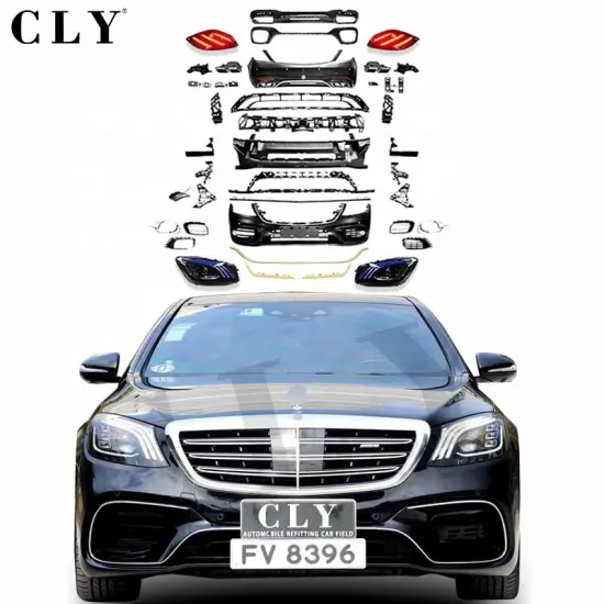CLY Car Bumpers for Benz W222 S-Class Facelift S63 AMG S65 AMG Body Kit