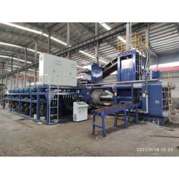 Kwance Karfe Chippings Briquette Machine Danna