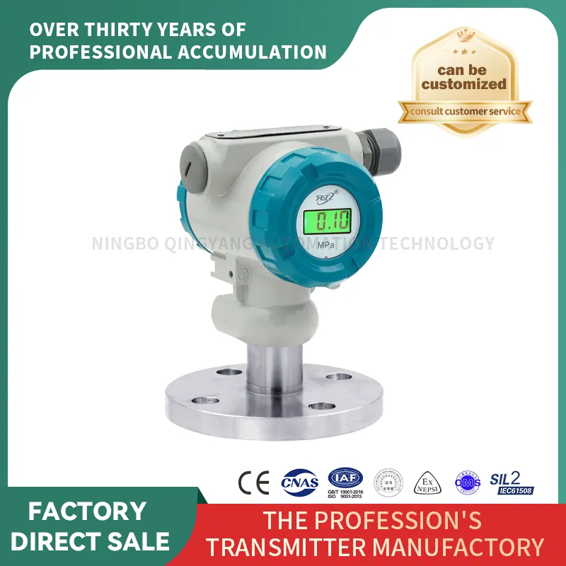 Single Flange IP65 Lightning-Proof Diffused Silicon Pressure Transmitter3