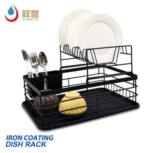 Storage Holder Kitchen Organizer Metal Wire Dish Rack