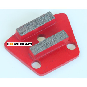 2 Segments Diamond Grinding Plate