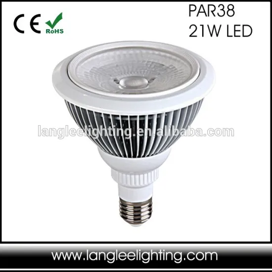 E27 PAR38 LED Light 21W COB High Lumen High CIR 85-265V