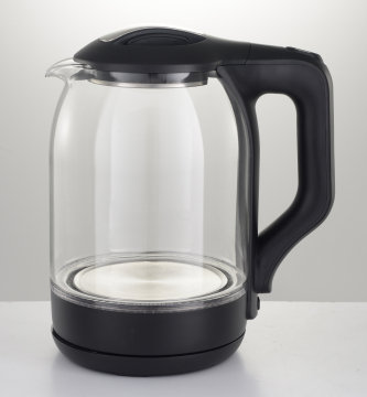 Blue LED Glass Electric Kettle 1500W - Smart Whistle Boiling Pot