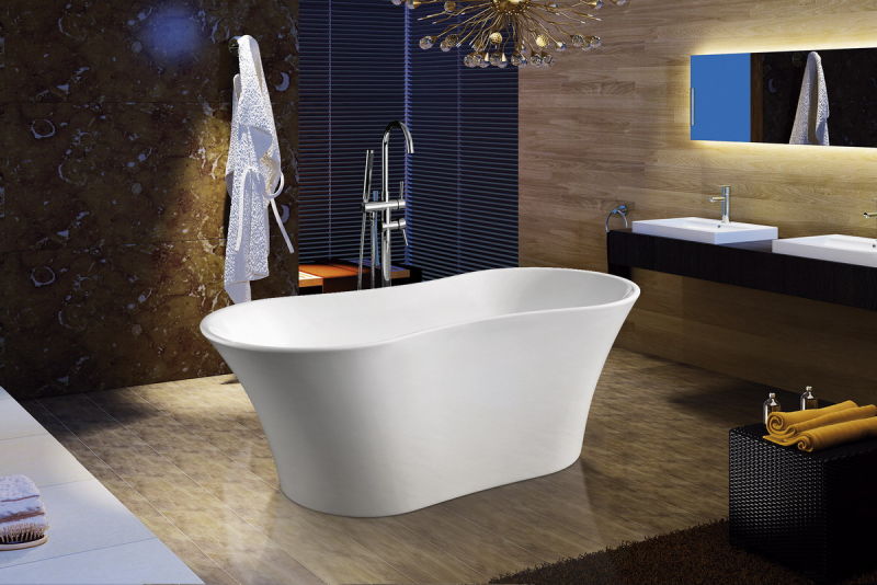 Pure Acrylic Freestanding Bathtub (F-275)