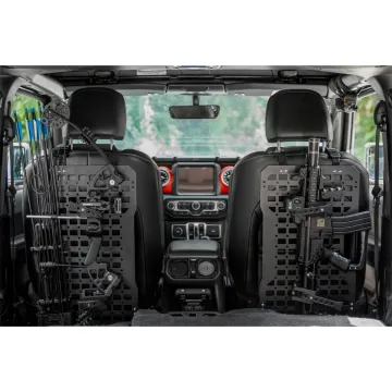 Offroad Tacmolle Functional Handheld Tactical Panel for Universal Cars Seat Back Bracket