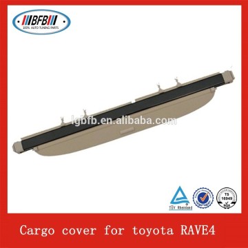 Canvas retractable cargo cover AUTO luggage cover for RAVE4