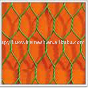 PVC coated hexagonal wire mesh