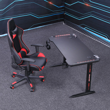 Hot Selling RGB Lighting Ergonomic Gaming Table for PCs