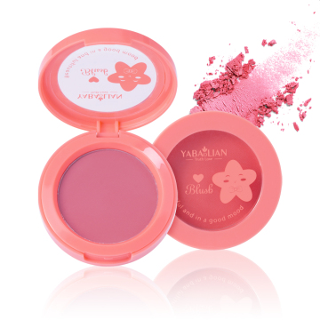 8-Color Obedient Cheek Blusher with 3D Rose Design