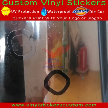 Custom Metal Heat Resistant Sticker