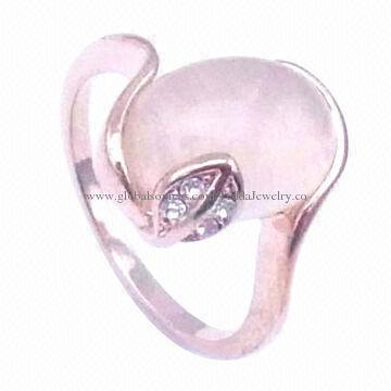 Fashion jewelry, made of brass and crystals, OEM and small orders welcome