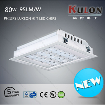 Motion sensor IP66 IK10 80w led recessed downlights