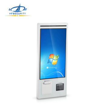SP18 Touchscreen Kiosk voor wandmontage voor zelfbestelling van restaurants