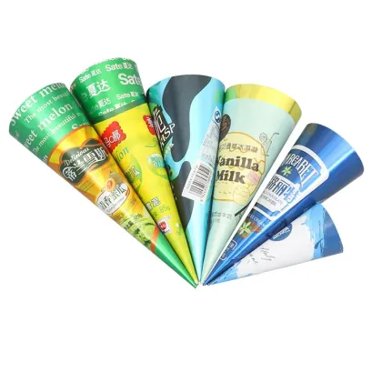 Ice Cream Cone Sleeves - Paper