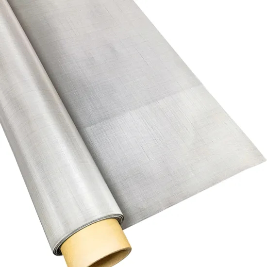 180-200 Mesh Sterling 99.99% Pure Silver Wire Mesh for Electronics and Electric Power