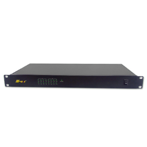 1 U 8 channel video analog video converter