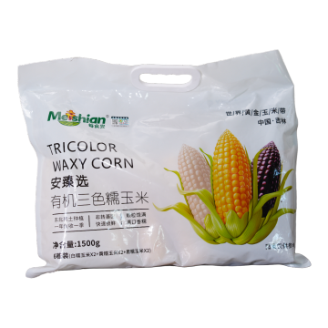 Bio Tricolor Waxy Corn 1500g