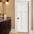 3-Panel Solid Core Painted Molded Prehung Interior Door