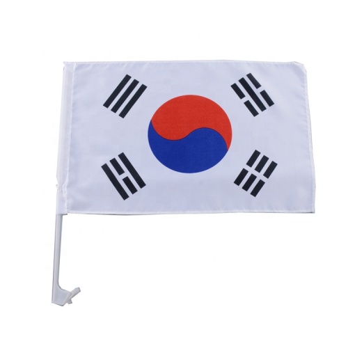 hot sale polyester custom car window flag