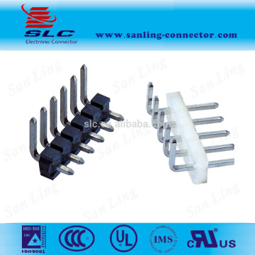 3.96mm pin header connector,single row,right angle female pin header