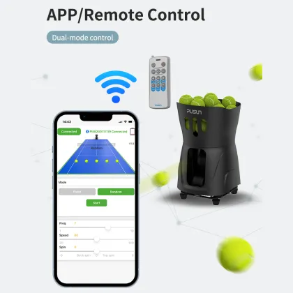 2024 Hot Sales PUSUN PT-MINI Padel Machine with APP Remote Control