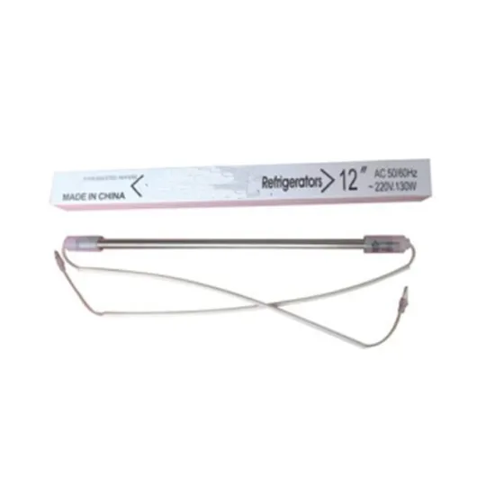 Sinocool Refrigerator Round Glass Tube Defrost Heater