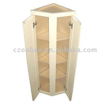 Antique Wall Return Angle Cabinet